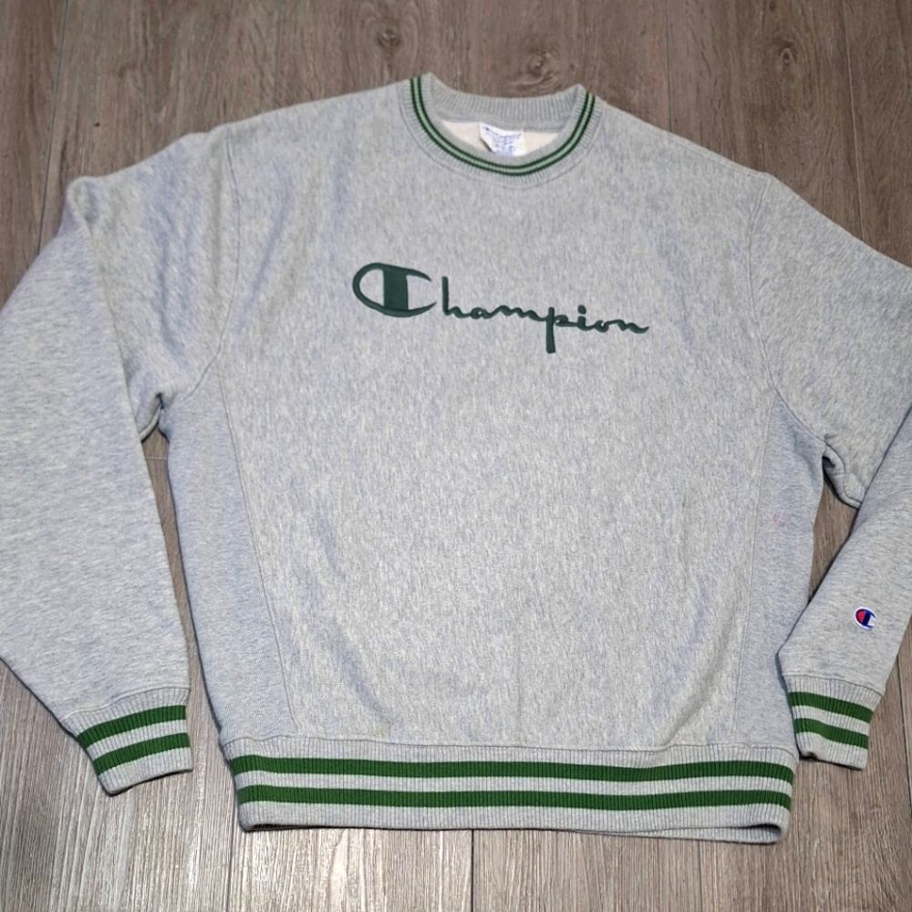 Vintage 1990's Champion Reverse Weave Sweater  Sweatshirt Men's sz Medium Unisex